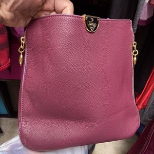 Burgundy Dior shoulder purse. NWOT
